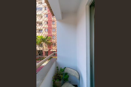 Varanda da Sala de apartamento para alugar com 2 quartos, 57m² em Jardim Nove de Julho, São Paulo