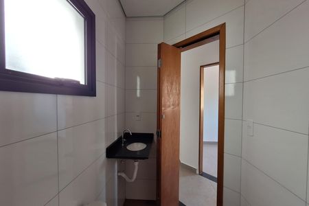 Banheiro de apartamento à venda com 2 quartos, 80m² em Jardim Alvorada, Santo André