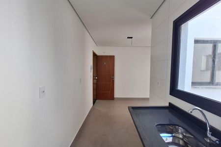 Cozinha de apartamento à venda com 2 quartos, 80m² em Jardim Alvorada, Santo André