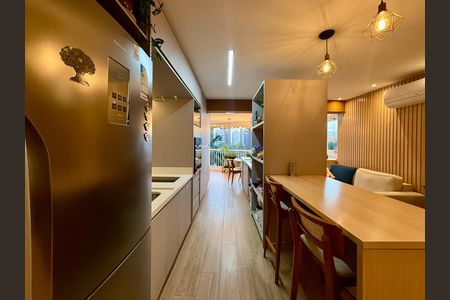 Cozinha  de apartamento para alugar com 1 quarto, 51m² em Cidade Monções, São Paulo