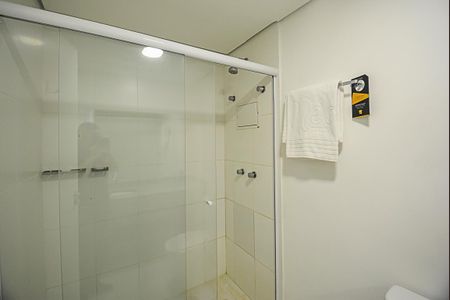 Banheiro  de apartamento para alugar com 1 quarto, 35m² em Centro, São Bernardo do Campo