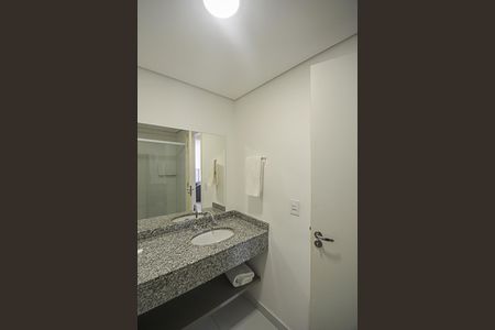 Banheiro  de apartamento para alugar com 1 quarto, 35m² em Centro, São Bernardo do Campo