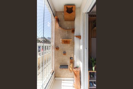 Varanda da Sala de apartamento à venda com 2 quartos, 54m² em Parque Savoi City, São Paulo