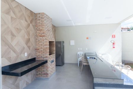 Área comum - Churrasqueira de apartamento para alugar com 2 quartos, 45m² em Tres Barras, Contagem