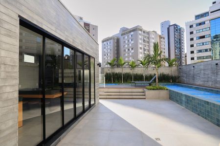 Área comum - Piscina de apartamento à venda com 3 quartos, 230m² em Funcionários, Belo Horizonte