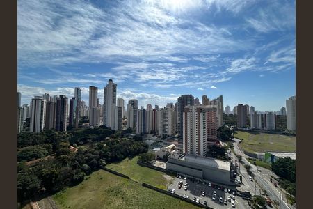 Vista da Sacada de kitnet/studio à venda com 1 quarto, 45m² em Jardim Analia Franco, São Paulo