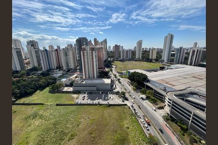 Vista da Sacada de kitnet/studio à venda com 1 quarto, 45m² em Jardim Analia Franco, São Paulo