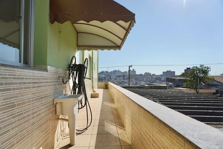 Varanda - Área Privativa 1º Andar  de casa à venda com 5 quartos, 240m² em Vila Oeste, Belo Horizonte