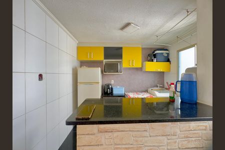 Cozinha de apartamento à venda com 2 quartos, 42m² em Vila Alzira, Guarulhos