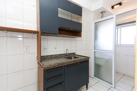 cozinha de apartamento para alugar com 2 quartos, 58m² em Vila Sonia do Taboao, Taboão da Serra