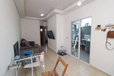 Sala de apartamento para alugar com 2 quartos, 53m² em Jardim Ocara, Santo André