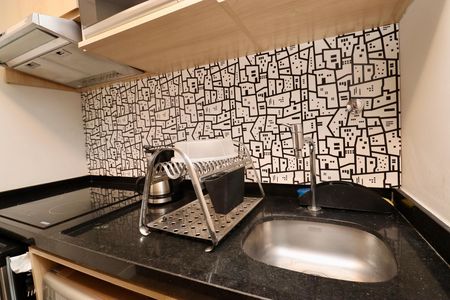 Studio para alugar com 44m², 1 quarto e 1 vaga Studio para alugar com 44m², 1 quarto e 1 vagaCozinha