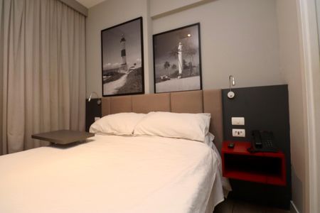 Studio para alugar com 44m², 1 quarto e 1 vaga Studio para alugar com 44m², 1 quarto e 1 vagaQuarto