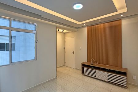 Sala de apartamento para alugar com 1 quarto, 59m² em Aparecida, Santos