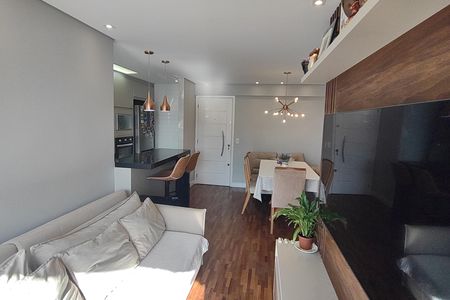 Sala de apartamento para alugar com 3 quartos, 80m² em Osvaldo Cruz, São Caetano do Sul