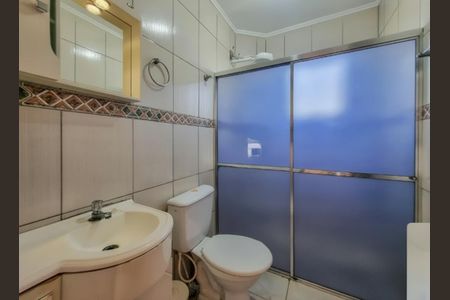 Banheiro de kitnet/studio para alugar com 1 quarto, 42m² em Vila Nova, Novo Hamburgo
