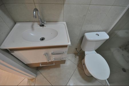Banheiro social de casa para alugar com 3 quartos, 90m² em Jardim Brasil, São Paulo