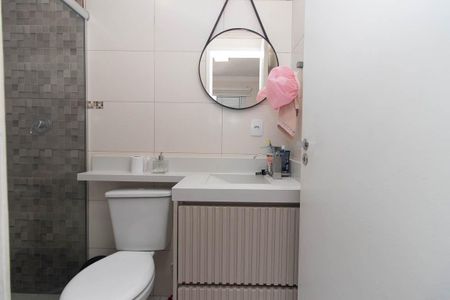 Banheiro da Suíte de apartamento à venda com 3 quartos, 68m² em Vila Gustavo, São Paulo