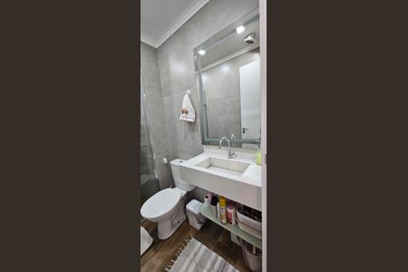 Banheiro de apartamento à venda com 2 quartos, 45m² em Jardim Norma, São Paulo