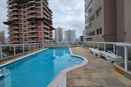 Área comum - Piscina de apartamento para alugar com 3 quartos, 88m² em Aviação, Praia Grande