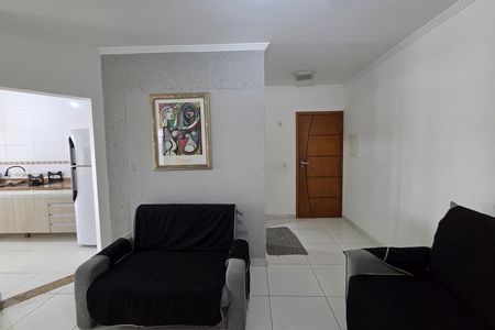 Sala de apartamento para alugar com 3 quartos, 88m² em Aviação, Praia Grande