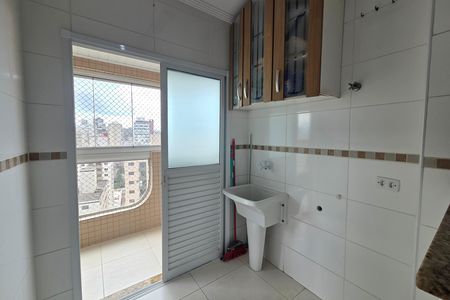 Área de Serviço de apartamento para alugar com 3 quartos, 88m² em Aviação, Praia Grande