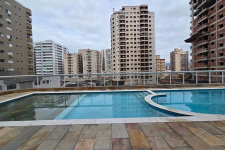 Área comum - Piscina de apartamento para alugar com 3 quartos, 88m² em Aviação, Praia Grande