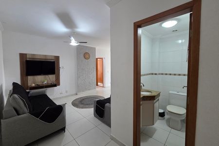 Lavabo de apartamento para alugar com 3 quartos, 88m² em Aviação, Praia Grande