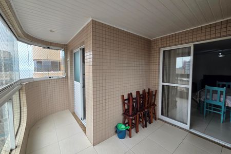 Varanda de apartamento para alugar com 3 quartos, 88m² em Aviação, Praia Grande