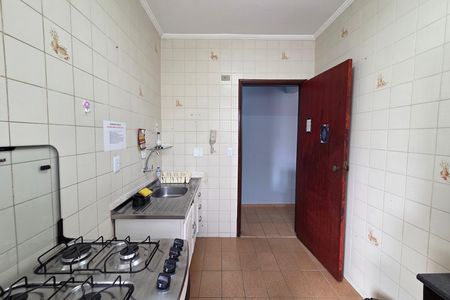 Cozinha de apartamento para alugar com 1 quarto, 57m² em Aviação, Praia Grande