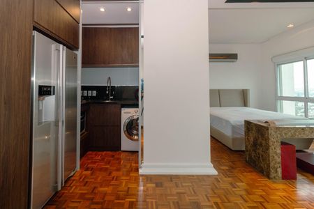Cozinha de kitnet/studio para alugar com 1 quarto, 52m² em Três Figueiras, Porto Alegre