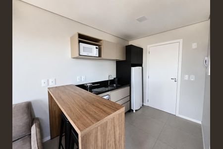 Cozinha de kitnet/studio para alugar com 1 quarto, 25m² em Vila Nova, Novo Hamburgo