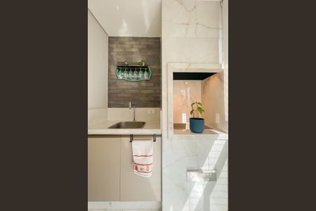 Sacada - Churrasqueira de apartamento à venda com 2 quartos, 83m² em Bela Vista, Osasco