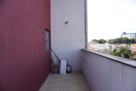 Varanda do Quarto 2 de apartamento para alugar com 2 quartos, 47m² em Vila Jacuí, São Paulo