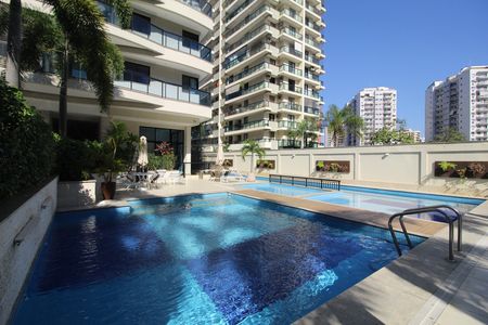 Área comum - Piscina de apartamento para alugar com 2 quartos, 79m² em Barra Olímpica, Rio de Janeiro