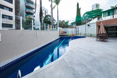 Área comum - Piscina de apartamento à venda com 4 quartos, 188m² em Liberdade, Belo Horizonte