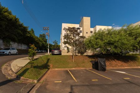 Fachada do bloco de apartamento à venda com 2 quartos, 58m² em Jardim dos Oliveiras, Campinas