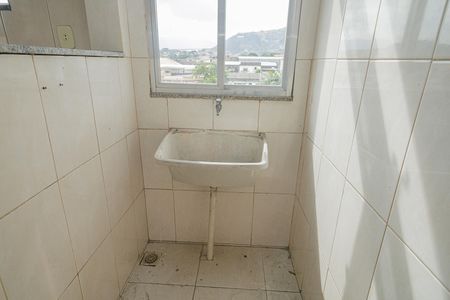 Área de serviço de apartamento para alugar com 1 quarto, 45m² em Campo Grande, Rio de Janeiro