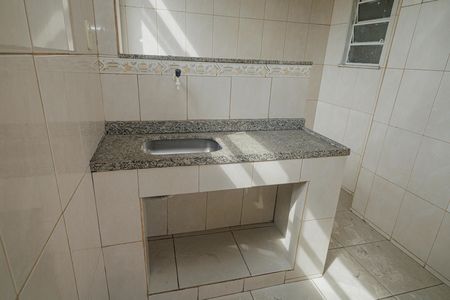 Cozinha de apartamento para alugar com 1 quarto, 45m² em Campo Grande, Rio de Janeiro