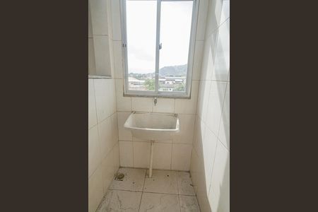 Área de serviço de apartamento para alugar com 1 quarto, 45m² em Campo Grande, Rio de Janeiro