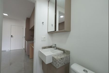 Banheiro de kitnet/studio à venda com 1 quarto, 22m² em Vila Mariana, São Paulo