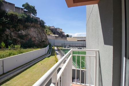 Varanda da Sala de apartamento para alugar com 2 quartos, 47m² em Bonsucesso, Rio de Janeiro