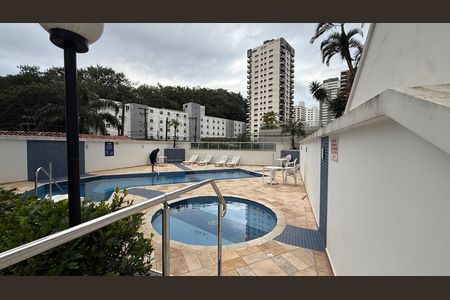 Área comum de apartamento para alugar com 3 quartos, 105m² em Jardim Las Palmas, Guarujá