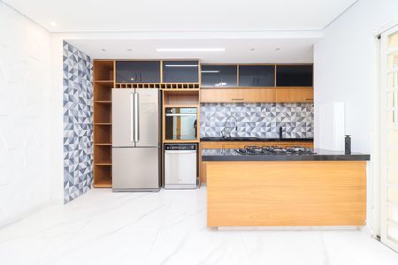 Sala de casa para alugar com 1 quarto, 40m² em Vila Rosaria, São Paulo