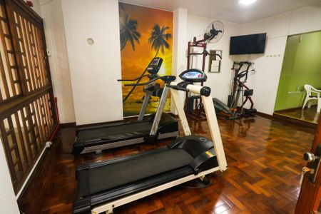 Área comum - Academia de apartamento para alugar com 2 quartos, 94m² em Menino Deus, Porto Alegre