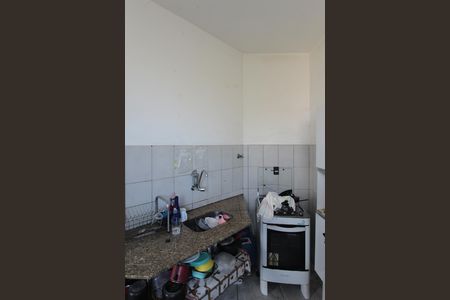 Cozinha e Área de Serviço de apartamento à venda com 2 quartos, 62m² em Copacabana, Belo Horizonte