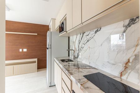 Cozinha de apartamento para alugar com 1 quarto, 35m² em Higienópolis, São Paulo