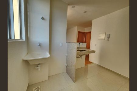 Apartamento para alugar com 2 quartos, 46m² em Alvorada, Contagem