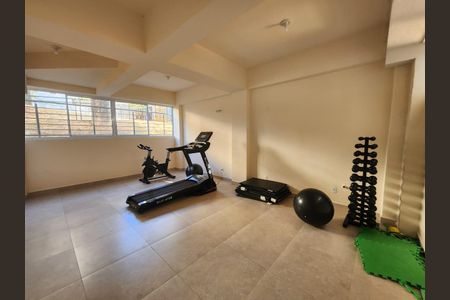 Área comum de apartamento para alugar com 2 quartos, 46m² em Alvorada, Contagem