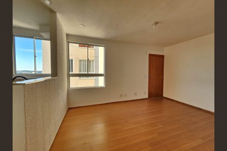 Sala de apartamento para alugar com 2 quartos, 46m² em Alvorada, Contagem